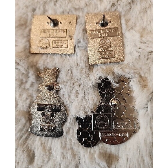 Disney Collectible Pins J-1 ALICE IN WONDERLAND‎ Theme Park Set Lot of 4 - Picture 2 of 3